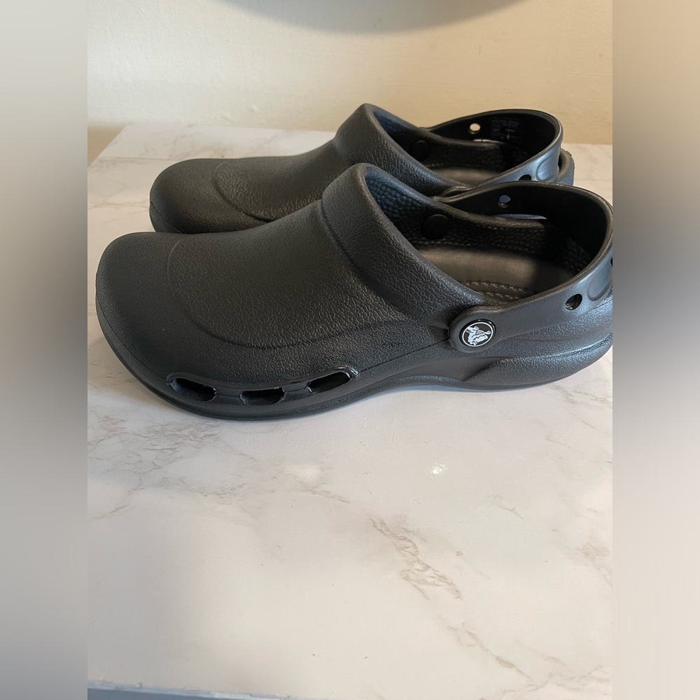 Crocs Black Clogs - Women size 10, Men size 8